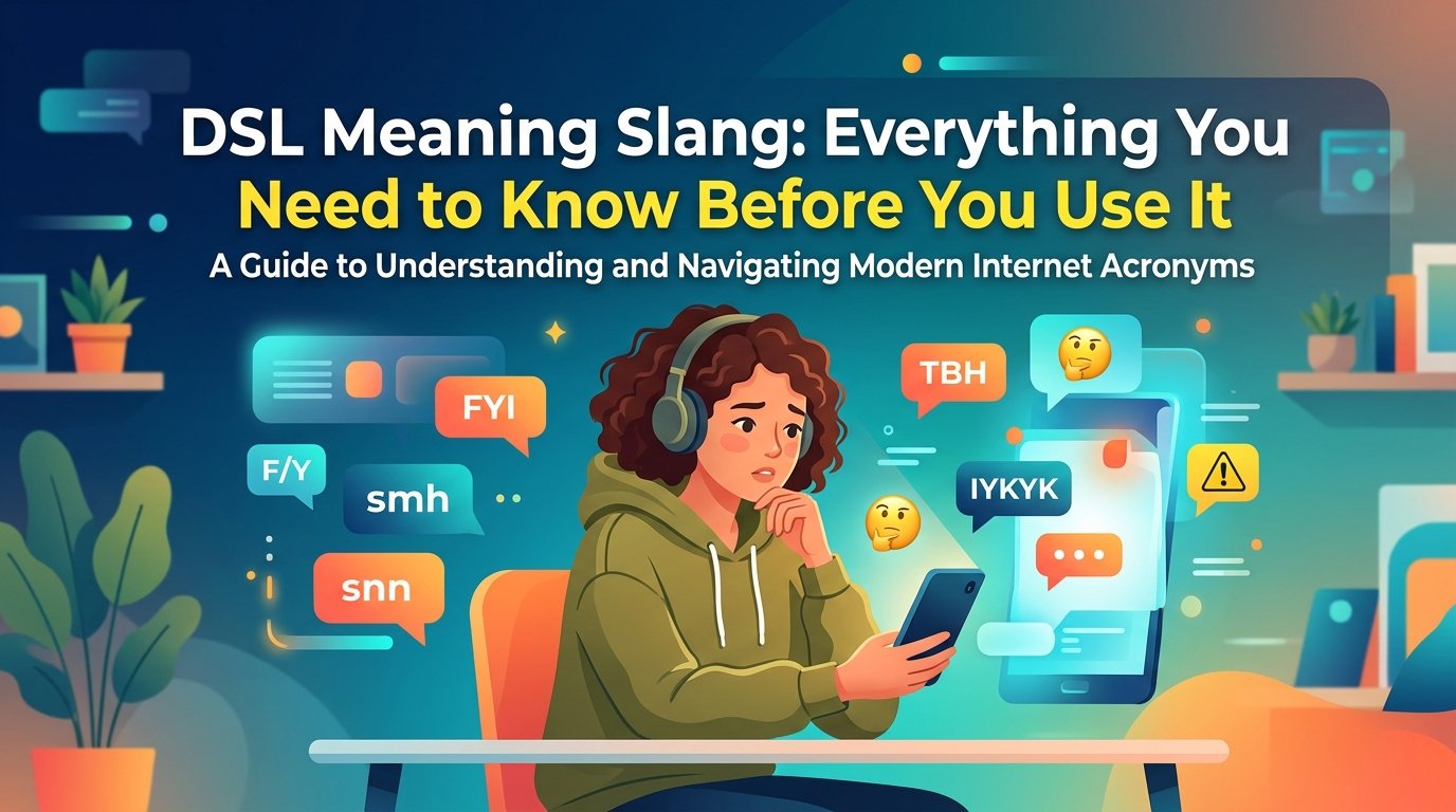 DSL Meaning Slang: Everything You Need to Know Before You Use It
