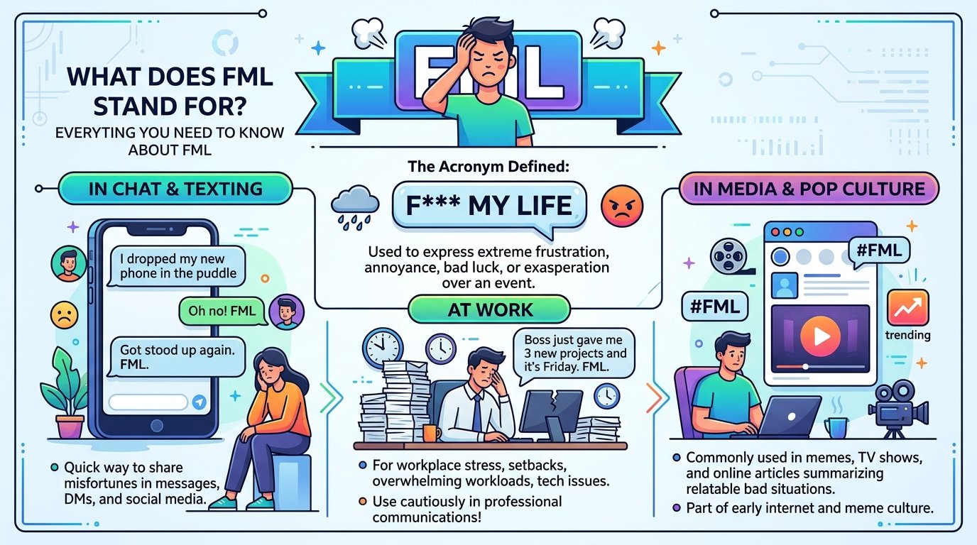 What does fml stand for​: Everything You Need to Know About FML in Chat, Work & Media