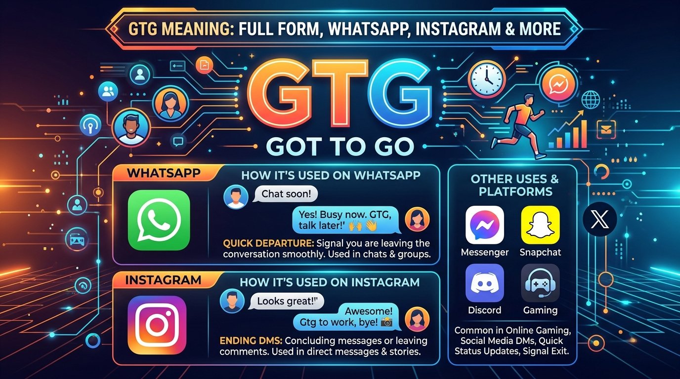 GTG Meaning: Full Form, WhatsApp, Instagram & More