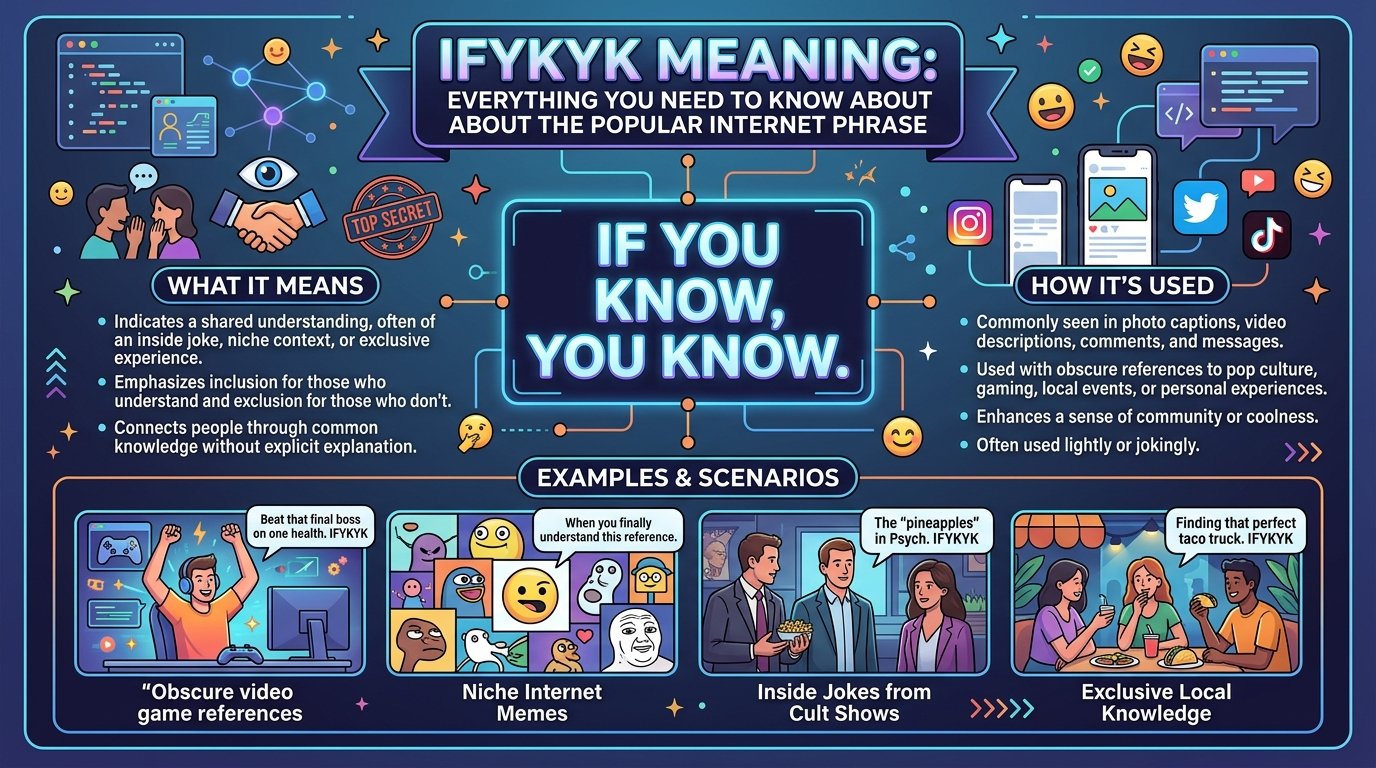 IFYKYK Meaning: Everything You Need to Know About the Popular Internet Phrase