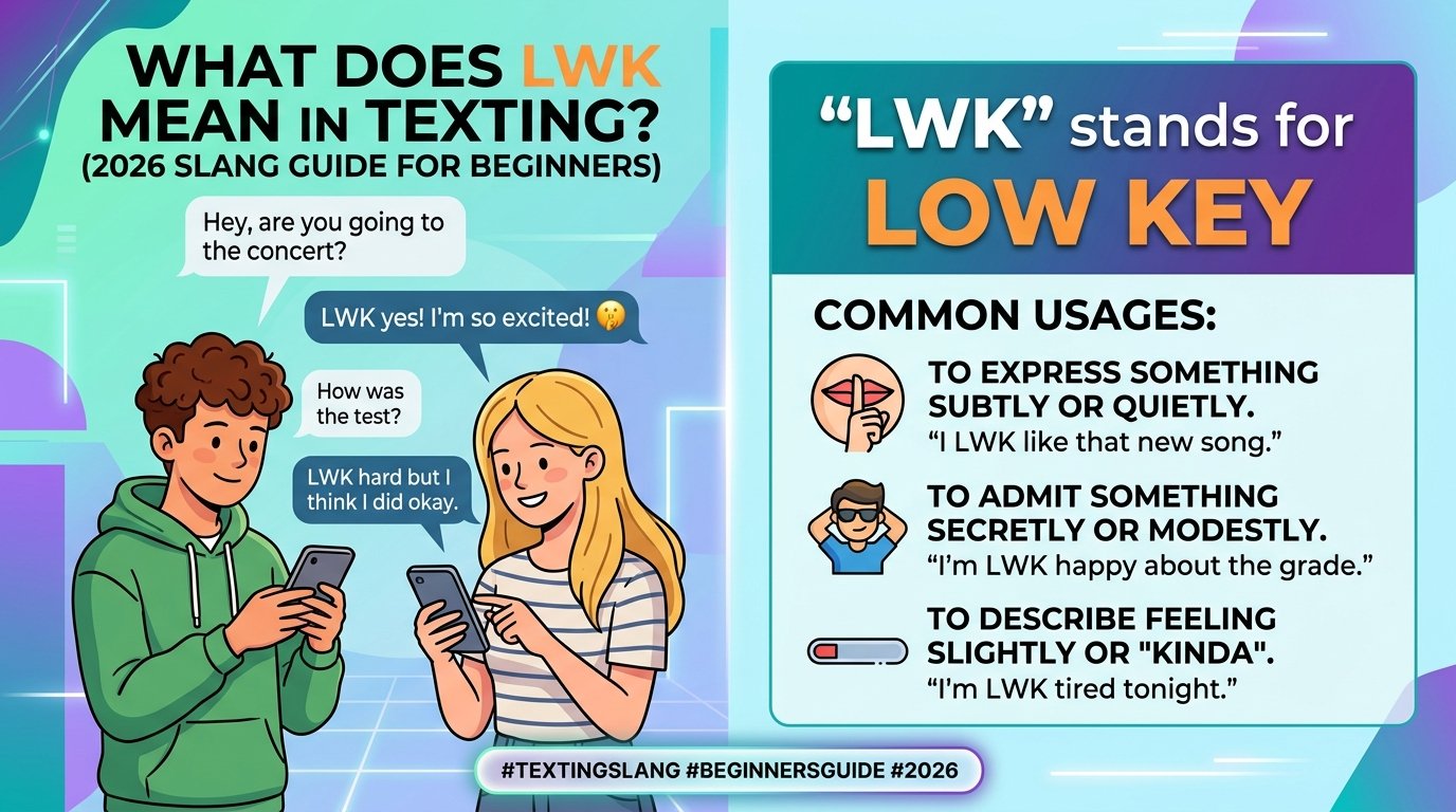 What Does LWK Mean in Texting? Complete Slang Guide for Beginners (2026)