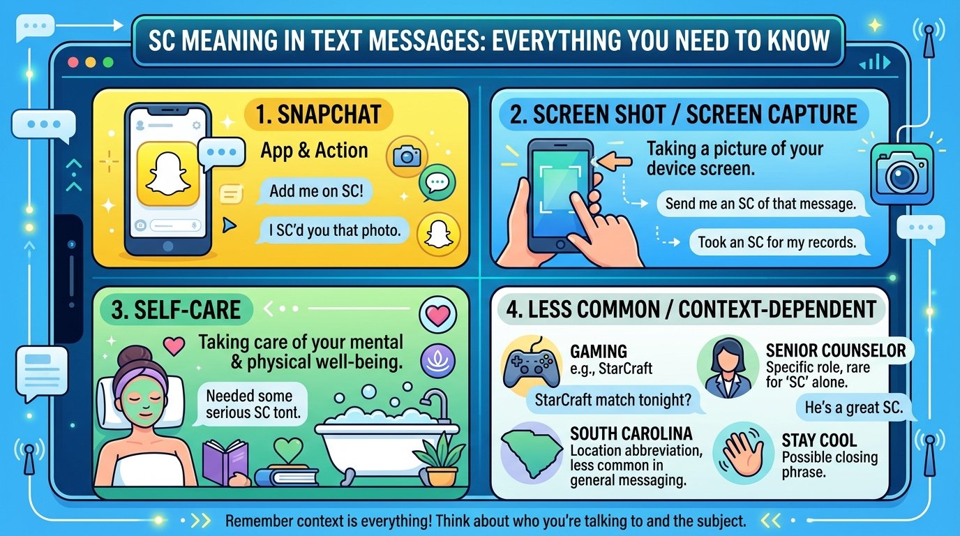 SC Meaning in Text Messages: Everything You Need to Know