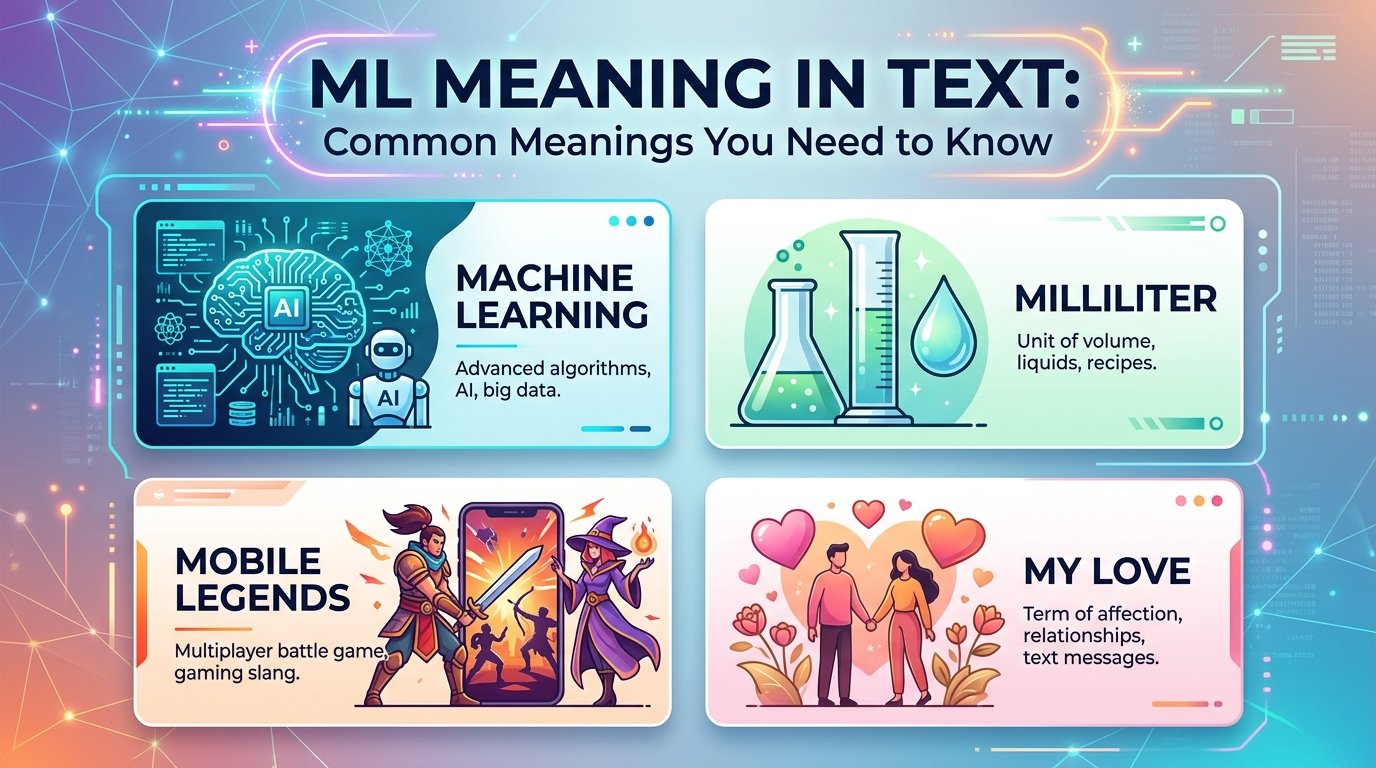 ml meaning in text​: Common Meanings You Need to Know